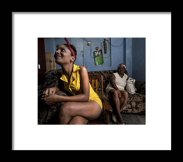 Cuba Framed Print featuring the photograph Cuba #1 by Orna Naor