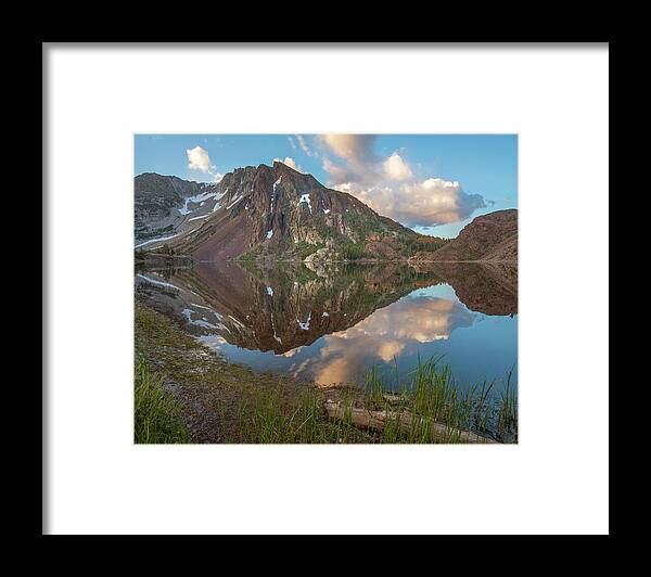 00574876 Framed Print featuring the photograph Dana Plateau From Ellery Lake, Inyo National Forest, California #1 by Tim Fitzharris