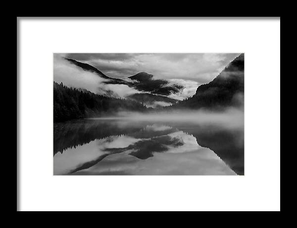 Lake Framed Print featuring the photograph Dawn At Diablo Lake #1 by James K. Papp