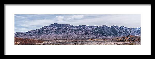 Park Framed Print featuring the photograph Death Valley National Park In California Usa #1 by Alex Grichenko