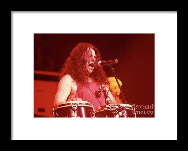 Deep Purple Framed Print featuring the photograph Deep Purple Ian Gillan #1 by Concert Photos