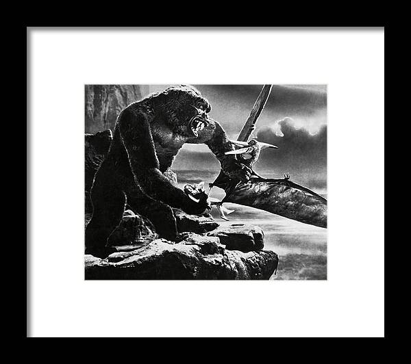 Fay Wray Framed Print featuring the photograph FAY WRAY in KING KONG -1933-. #1 by Album