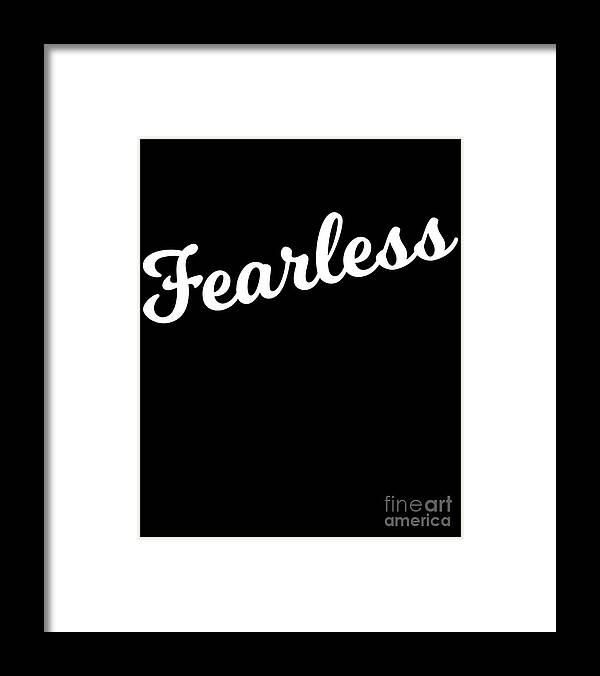Cool Framed Print featuring the digital art Fearless #1 by Flippin Sweet Gear
