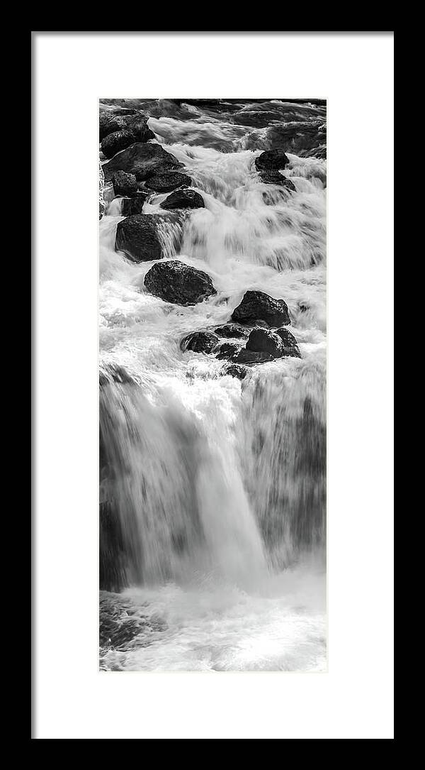 National Parks Framed Print featuring the photograph Firehole River And Waterfalls In Yellowstone Wyoming #1 by Alex Grichenko