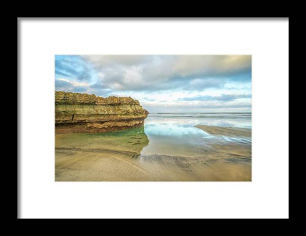 Flat Rock 2 Framed Print featuring the photograph Flat Rock 2 #1 by Joseph S Giacalone