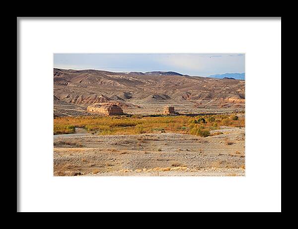 Lake Mead Framed Print featuring the photograph Gypsum Wash #1 by Maria Jansson