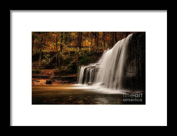 Waterfall Framed Print featuring the photograph Hidden Falls #1 by Bill Frische