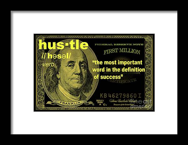 Success Framed Print featuring the photograph Hustle #2 by Jon Neidert