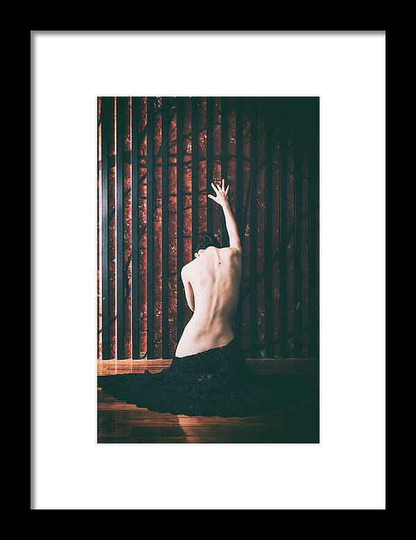Mood Framed Print featuring the photograph Imprisonment #1 by Daisuke Kiyota
