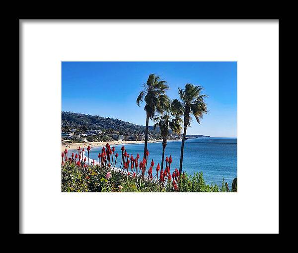 Laguna Beach Framed Print featuring the photograph Laguna Beach #1 by Brian Eberly