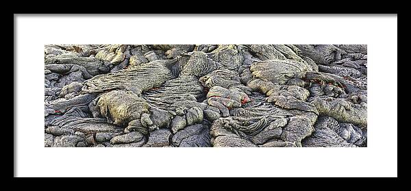 Family Framed Print featuring the photograph Lava Peeking at Us #1 by Jim Thompson