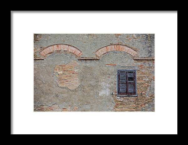 Venice Framed Print featuring the photograph Lone Window of Venice #1 by David Letts