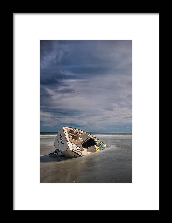 North Carolina Framed Print featuring the photograph Long Way From Home #2 by Robert Fawcett