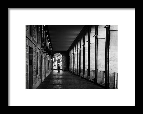 Architecture Framed Print featuring the photograph Los Arquillos #1 by Adolfo Urrutia