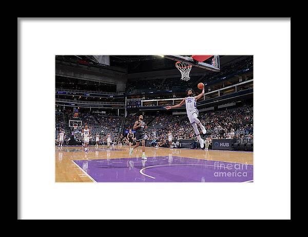 Nba Pro Basketball Framed Print featuring the photograph Melbourne United V Sacramento Kings by Rocky Widner