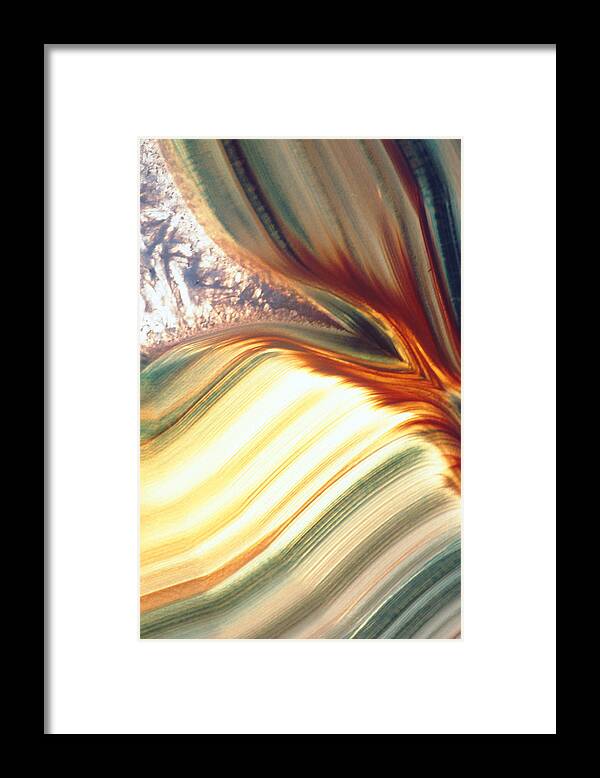 Mineral Framed Print featuring the photograph Mineral #1 by John Foxx