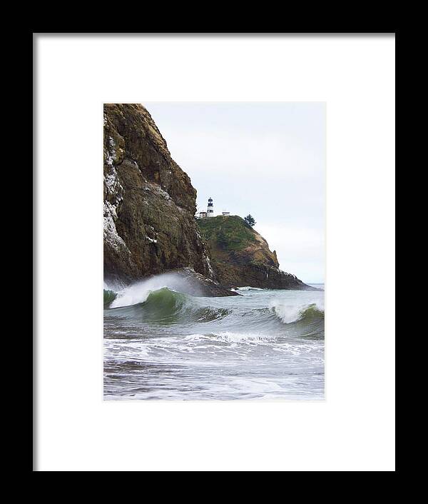 Lighthouse Framed Print featuring the photograph North Head Lighthouse #1 by Julie Rauscher