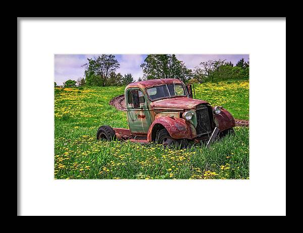Off The Road Framed Print featuring the photograph Off The Road #1 by Tammy Wetzel