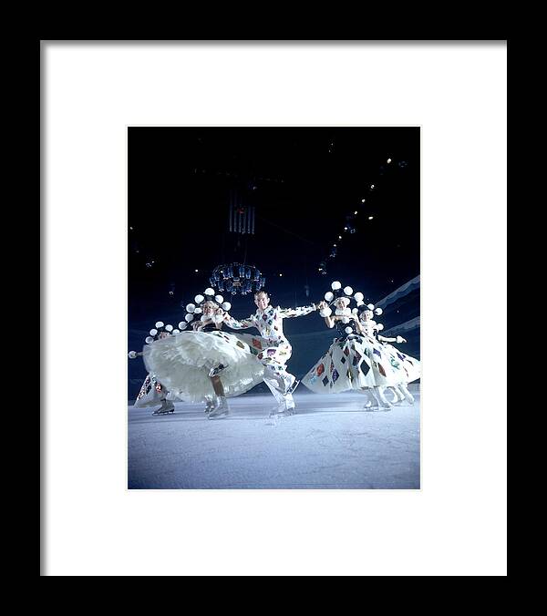 Unspecified Framed Print featuring the photograph 'Pagliacci' In Ice #1 by Ralph Morse