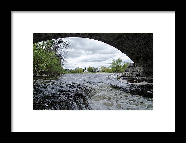 Mississippi River Framed Print featuring the photograph Pakenham's 5 Arch Stone Bridge #1 by Rob Huntley