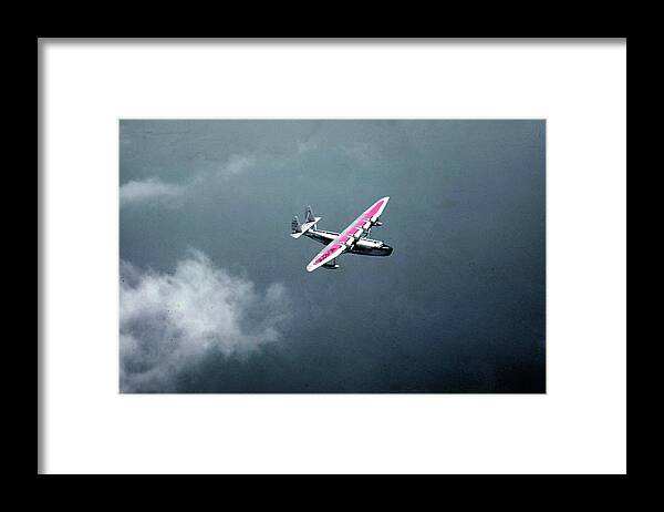 1930-1939 Framed Print featuring the photograph Pan Am Bermuda Clipper #1 by Michael Ochs Archives