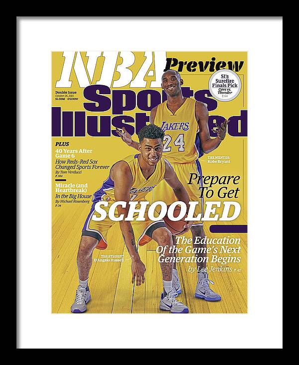 Magazine Cover Framed Print featuring the photograph Prepare To Get Schooled, The Education Of The Games Next Sports Illustrated Cover by Sports Illustrated