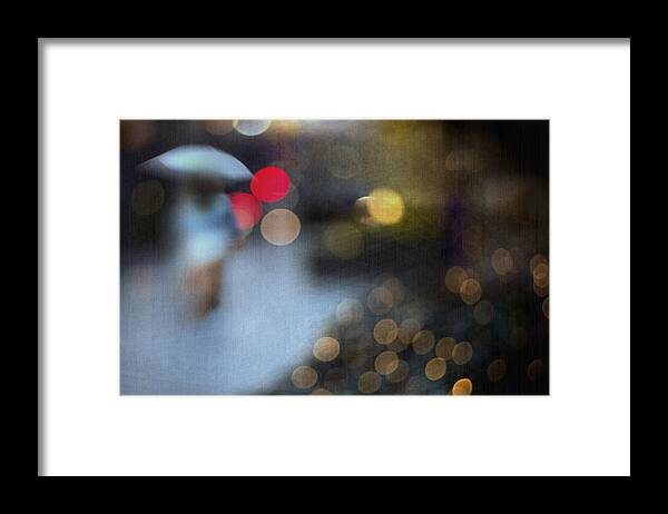 Rain Framed Print featuring the photograph Rain... #1 by Teruhiko Tsuchida