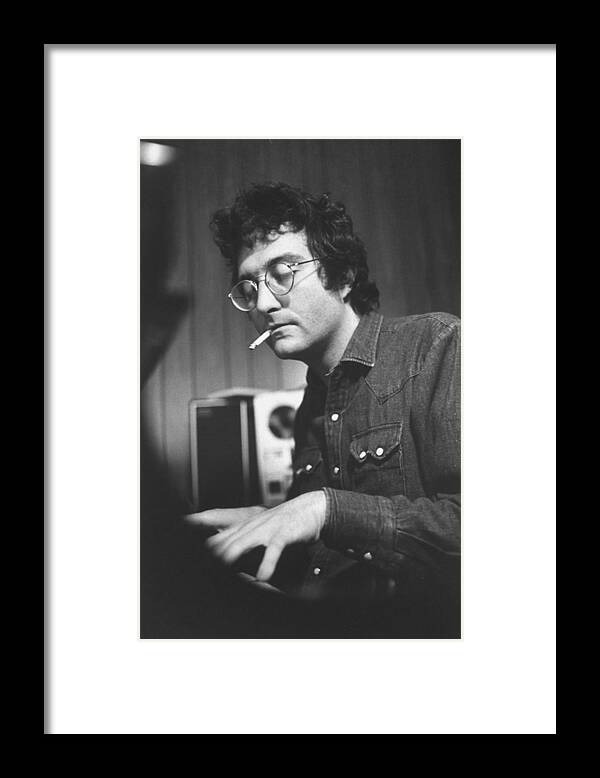Randy Newman Framed Print featuring the photograph Randy Newman #1 by Bill Eppridge