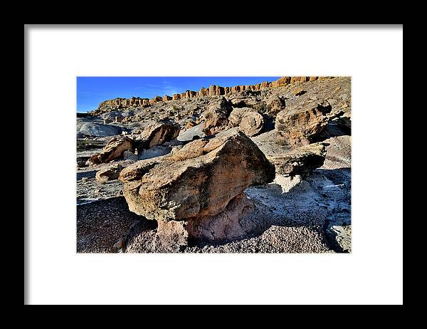 Red Point Framed Print featuring the photograph Red Point Boulder Field #1 by Ray Mathis