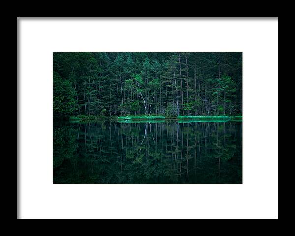 Serene Framed Print featuring the photograph Silence by Gerald Macua