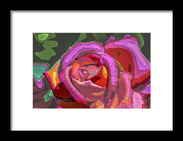 Kenneth James Framed Print featuring the photograph Smell The Color #1 by Kenneth James