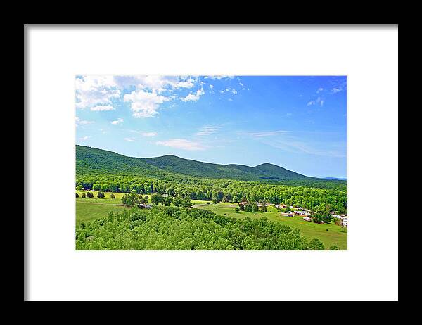 Smith Mountain Lake Framed Print featuring the photograph Smith Mountain Lake, Va. #1 by The James Roney Collection
