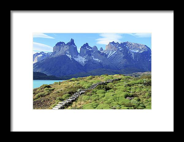Steps Framed Print featuring the photograph Steps For Hikers #1 by Eldadcarin