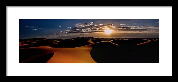 Africa Framed Print featuring the photograph Sunset in Morocco by Robert Grac