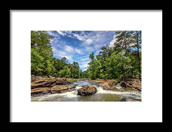 Sweetwater-creek Framed Print featuring the photograph Sweetwater Creek #2 by Bernd Laeschke
