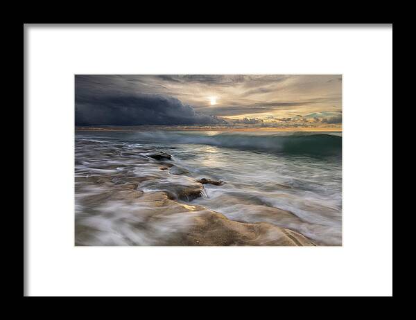 Sea Framed Print featuring the photograph The Sea #1 by Paolo Bolla