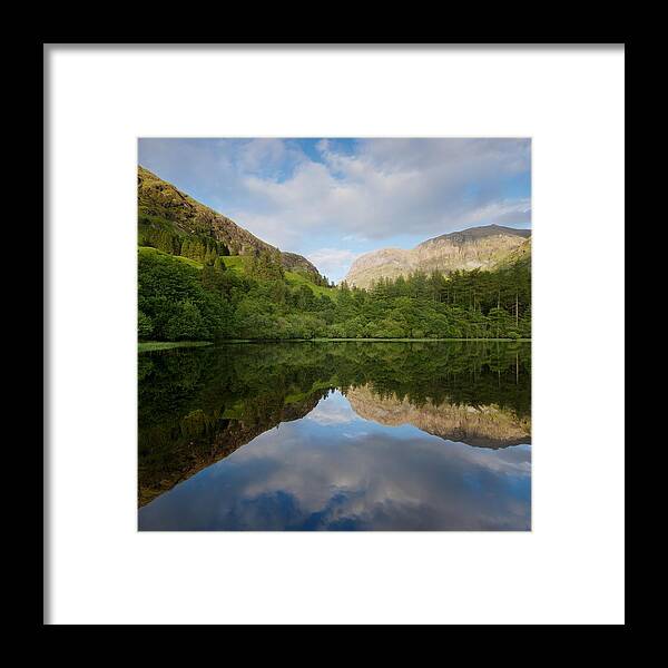 Glencoe Framed Print featuring the photograph Torren Mirrored #1 by Stephen Taylor