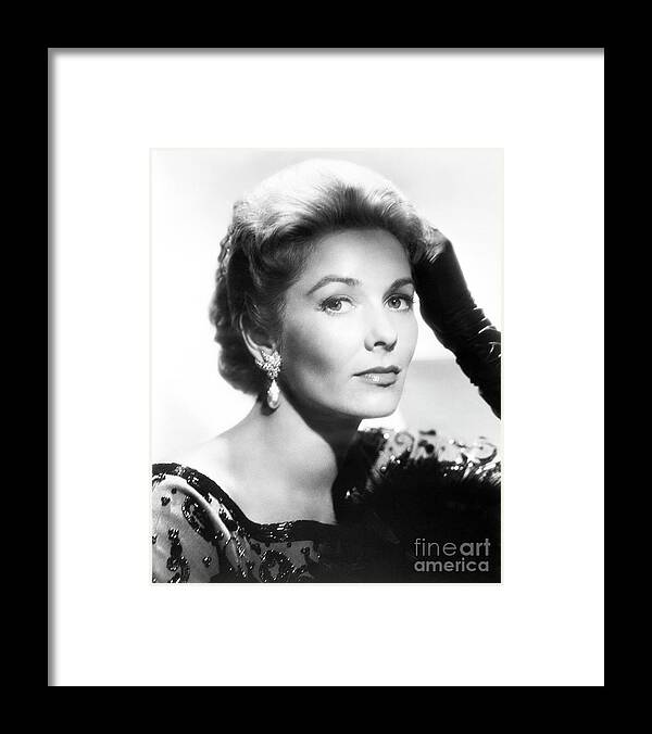 People Framed Print featuring the photograph Vera Miles #1 by Bettmann
