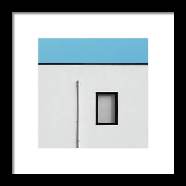 Urban Framed Print featuring the photograph Square - Verona Windows 1 by Stuart Allen