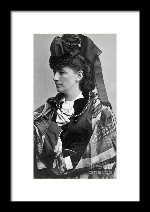 Victoria Woodhull Framed Print featuring the photograph Victoria Woodhull #1 by Bettmann