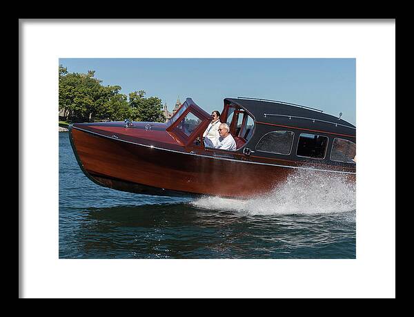 Classic Framed Print featuring the photograph Woody Fun #1 by Steven Lapkin