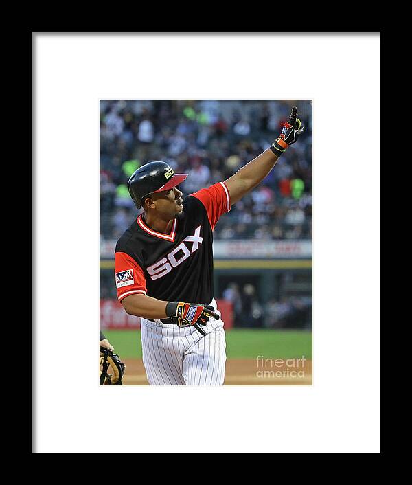 Three Quarter Length Framed Print featuring the photograph Detroit Tigers V Chicago White Sox by Jonathan Daniel
