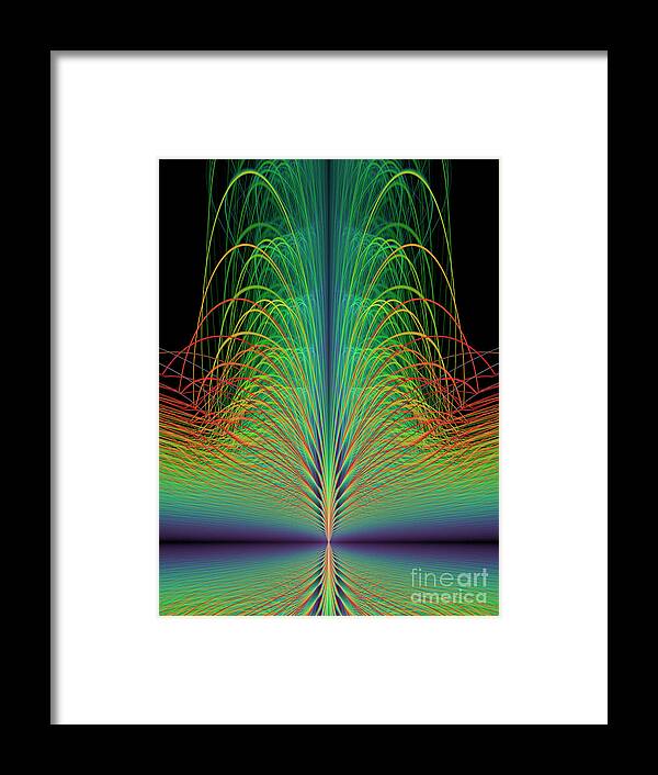 Concept Framed Print featuring the photograph Quantum Entanglement Or Gravity Waves. #10 by David Parker/science Photo Library