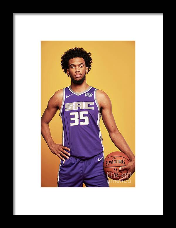 Marvin Bagley Iii Framed Print featuring the photograph 2018 Nba Rookie Photo Shoot by Jennifer Pottheiser