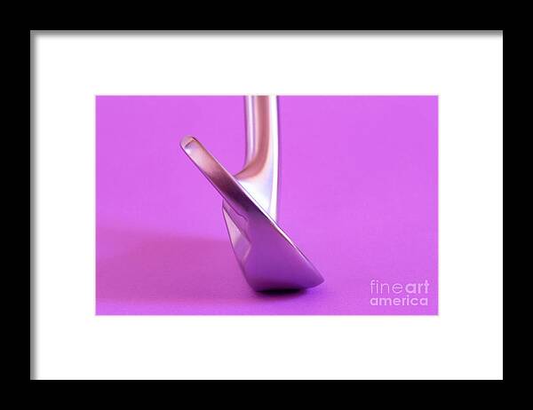 Golf Framed Print featuring the photograph Golf Club Iron #11 by Mats Silvan