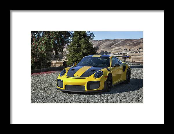 Cars Framed Print featuring the photograph #Porsche 911 #GT2RS #Print #13 by ItzKirb Photography
