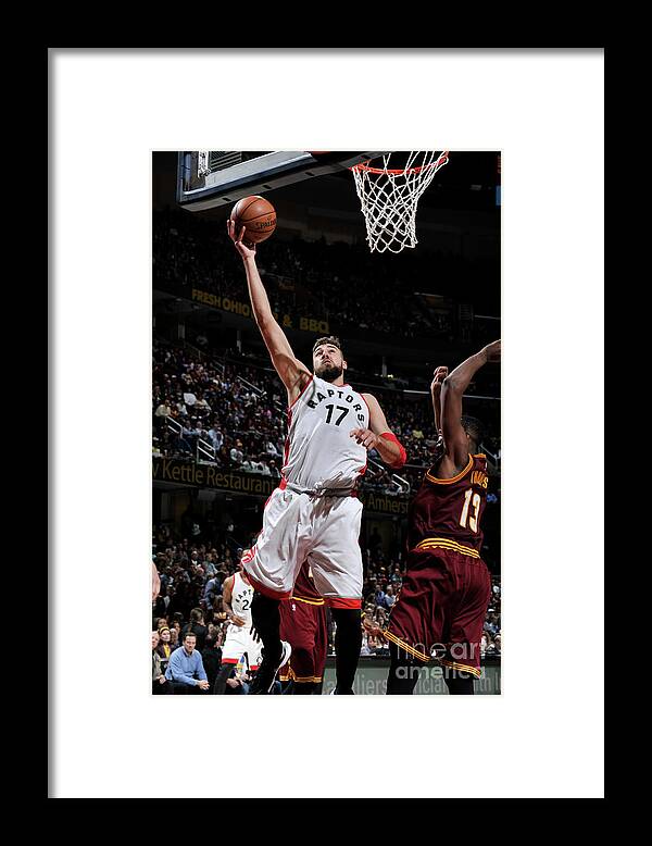 Nba Pro Basketball Framed Print featuring the photograph Toronto Raptors V Cleveland Cavaliers by David Liam Kyle