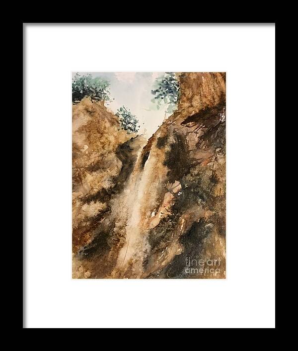 11520191 Framed Print featuring the painting 1152019 by Han in Huang wong