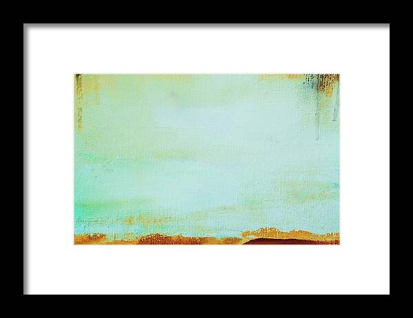 Oil Painting Framed Print featuring the photograph Abstract Painted Green Art Backgrounds #12 by Ekely