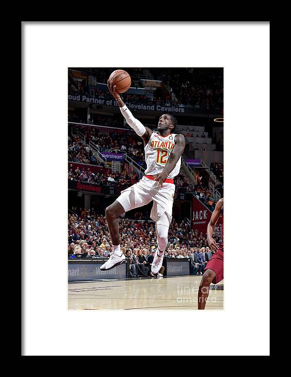 Taurean Prince Framed Print featuring the photograph Atlanta Hawks V Cleveland Cavaliers by David Liam Kyle